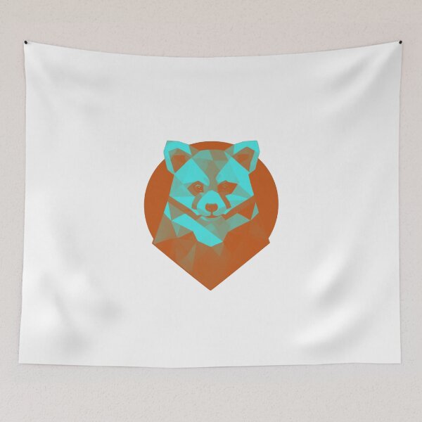 Item preview, Cute Polygonal Red Panda designed and sold by PVSKI.