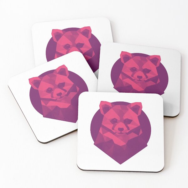 Item preview, Cute Polygonal Red Panda designed and sold by PVSKI.