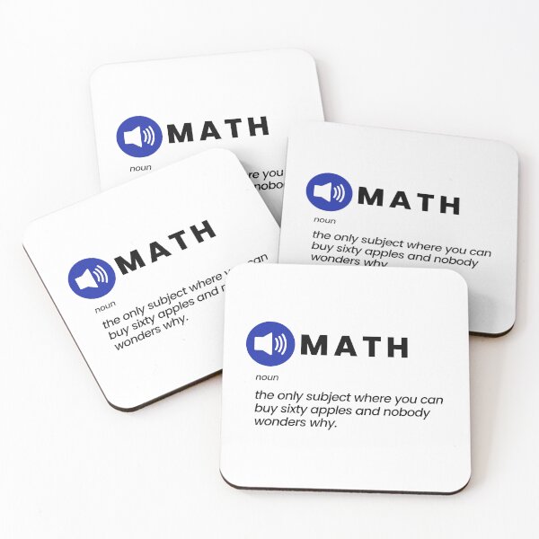 Item preview, Math: The Apples Joke designed and sold by MathVerge.