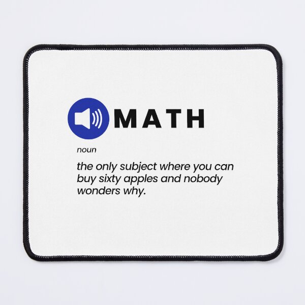 Item preview, Math: The Apples Joke designed and sold by MathVerge.