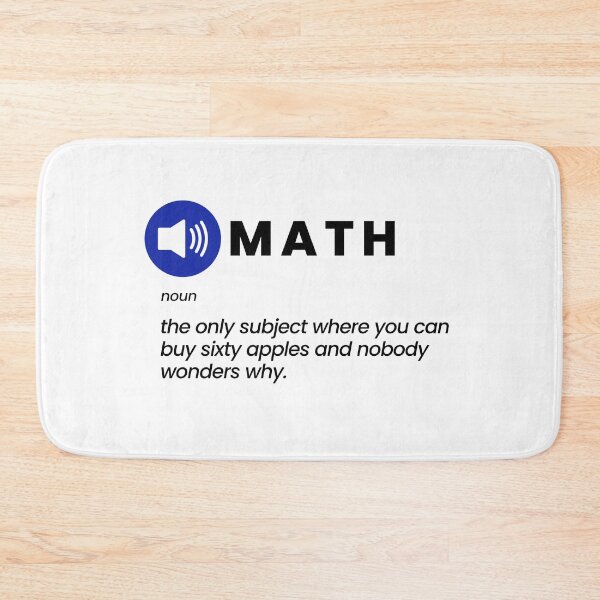 Item preview, Math: The Apples Joke designed and sold by MathVerge.