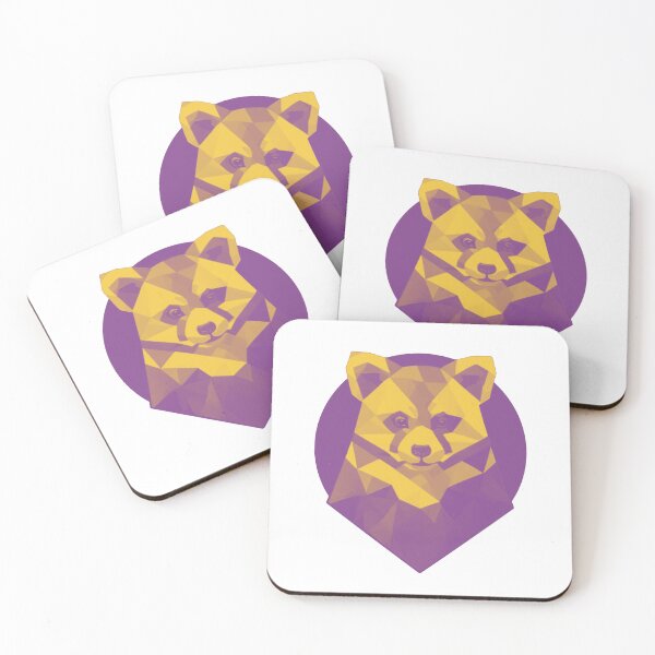 Item preview, Cute Polygonal Red Panda designed and sold by PVSKI.