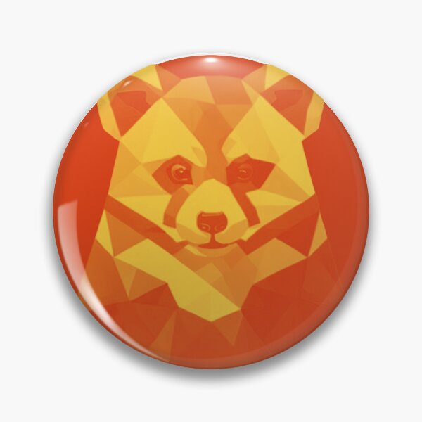 Item preview, Cute Polygonal Red Panda designed and sold by PVSKI.