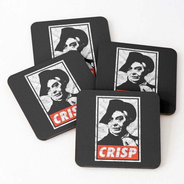 Item preview, Quentin Crisp (Black Worn Look) designed and sold by politicalamity.