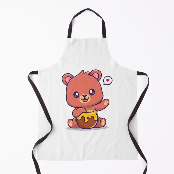 Item preview, Cute Teddy Bear with Honey designed and sold by SeedsplashMerch.