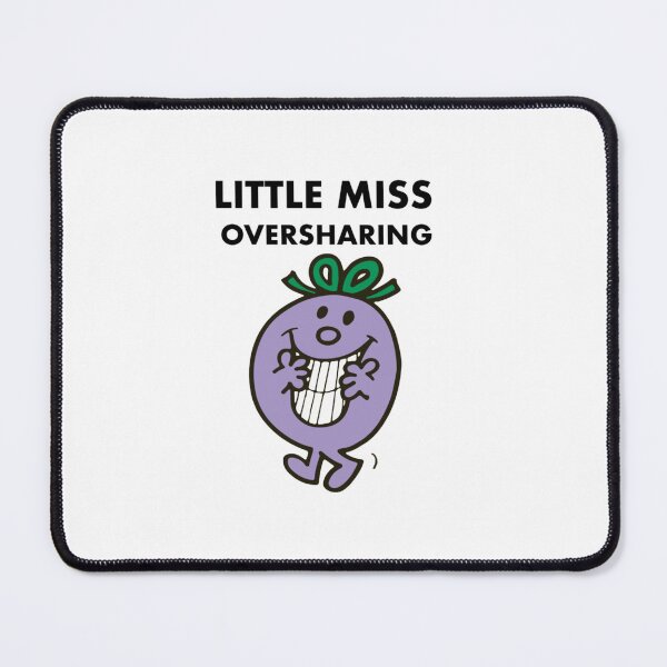 Item preview, Little Miss Oversharing designed and sold by mazentone.