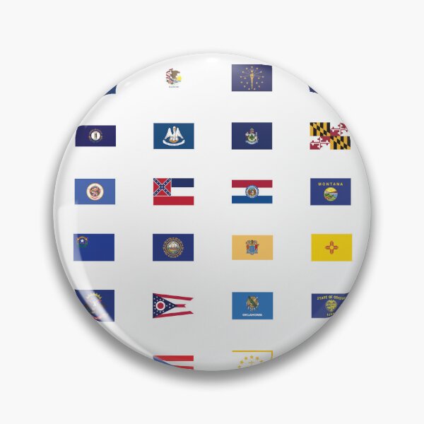 Item preview, US State flags designed and sold by Rhu Creations.