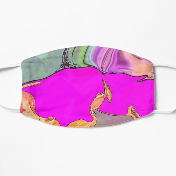 Groovy Glacier Flat Mask