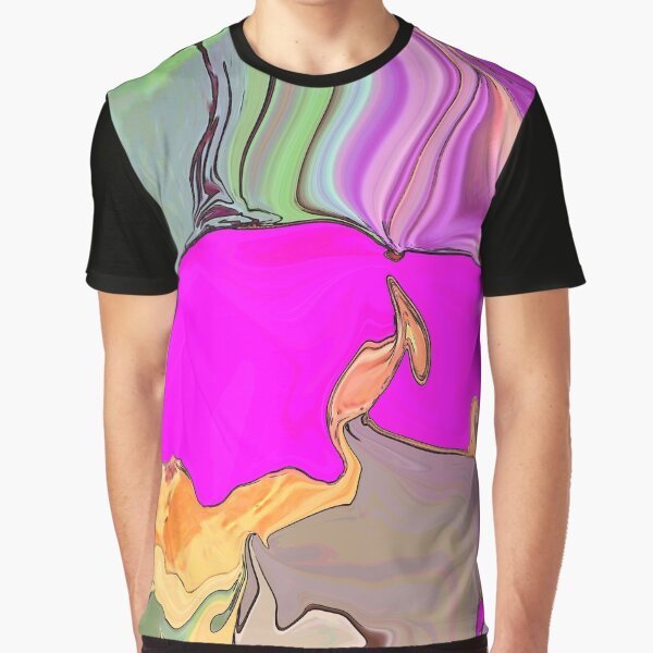 Groovy Glacier Graphic T-Shirt