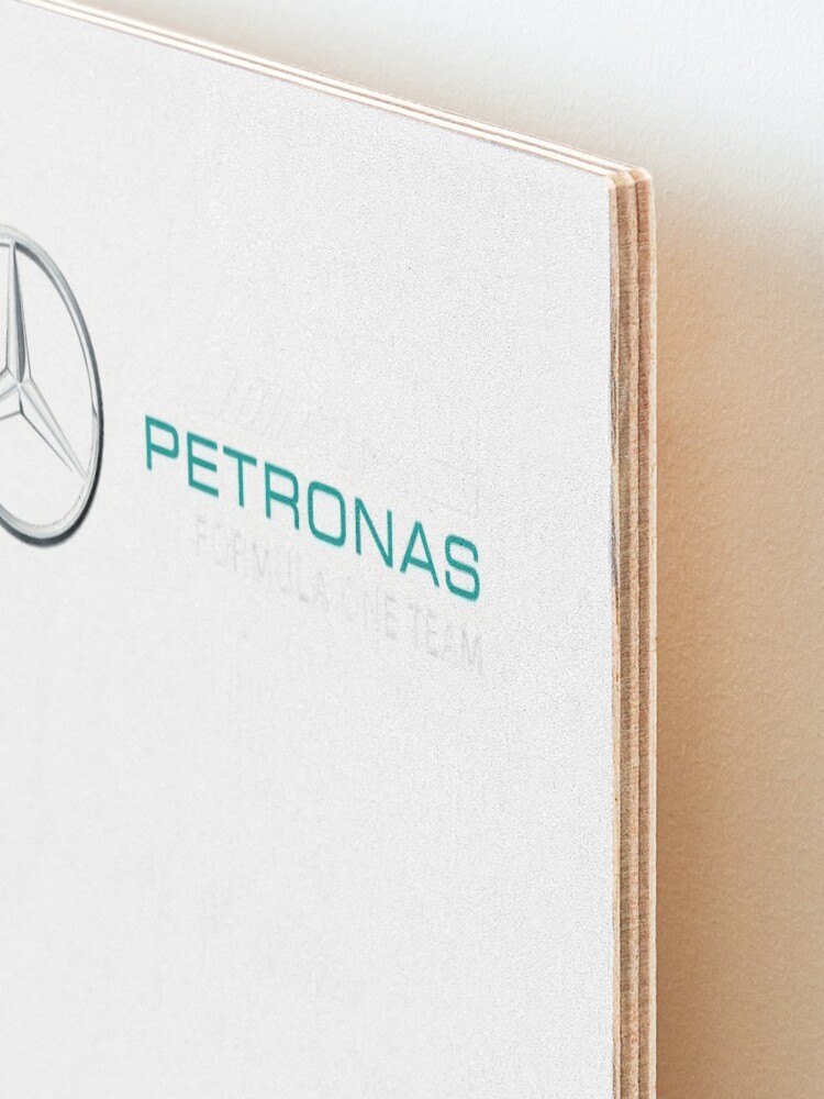 Mercedes AMG Petronas F1 Team Logo Mounted Print for Sale by BobDylanq
