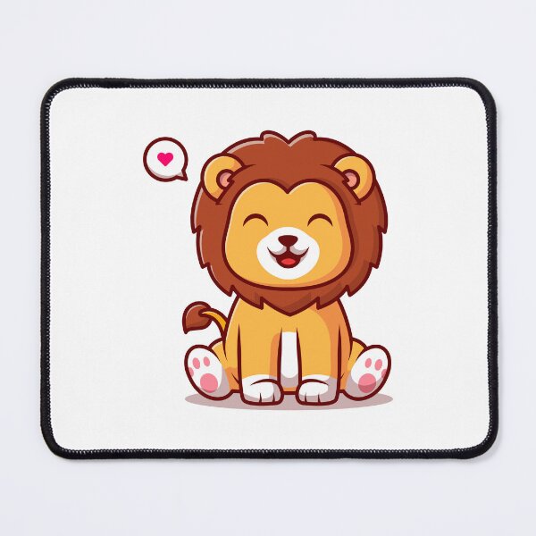 Item preview, Cute Kawaii Lion designed and sold by SeedsplashMerch.