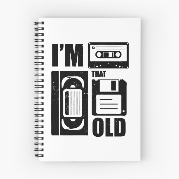 Item preview, Copy of I'm That Old - Black Vintage Worn Look designed and sold by risible.