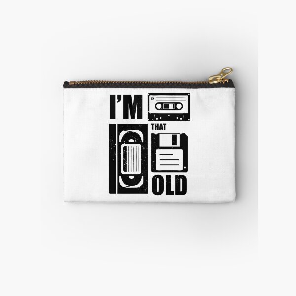 Item preview, Copy of I'm That Old - Black Vintage Worn Look designed and sold by risible.