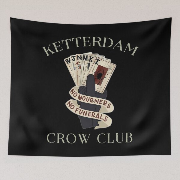Item preview, Six of Crows Ketterdam Crow Club   designed and sold by DuronBCartoon.