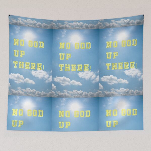 Item preview, No God Up There! designed and sold by Radicomics.