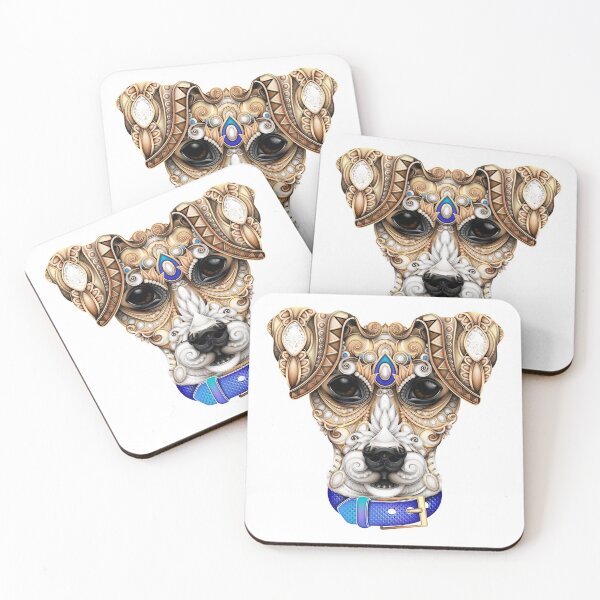 Item preview, Ornate Decorative Dog, Human Best Friend Face designed and sold by lissantee.