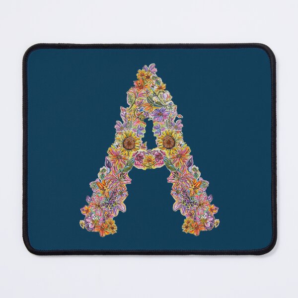 Item preview, A Floral Initial designed and sold by uchidotan.