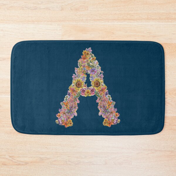 Item preview, A Floral Initial designed and sold by uchidotan.