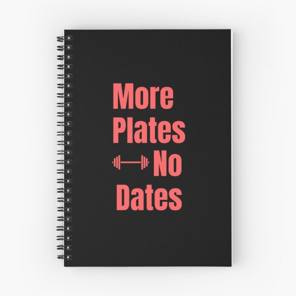 Item preview, More Plates No Dates Gym Fitness Bodybuilding  designed and sold by TeePassion.