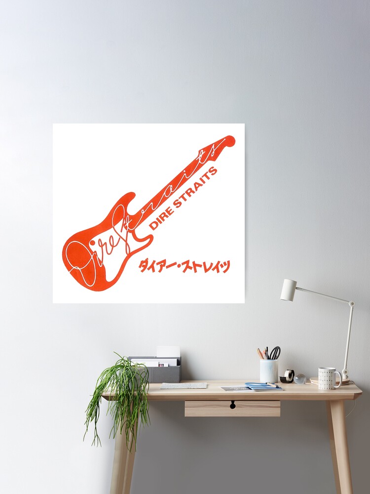 dire straits guitars Poster for Sale by corimasg3