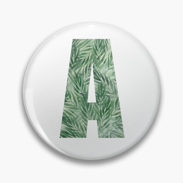 Item preview, Green Leafy Capital Letter A  designed and sold by Calligrapher66.