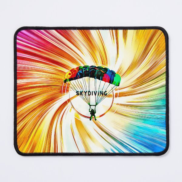 Item preview, The Skydiving trend in freedom color art designed and sold by umfhn.