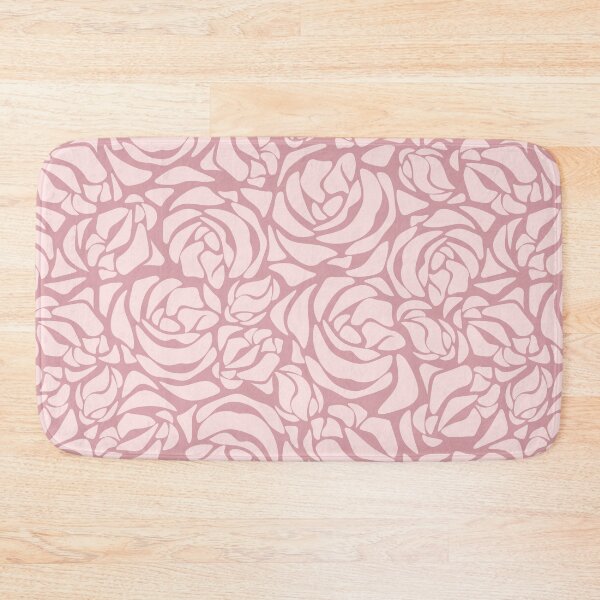 Item preview, Pink floral pattern with roses designed and sold by Naddya.