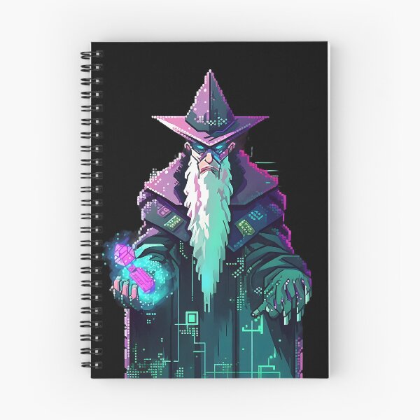 Artikelvorschau, Cyber-Punk-Wizard, auch bekannt als Open Sourcerer entworfen und verkauft von paulstamp.