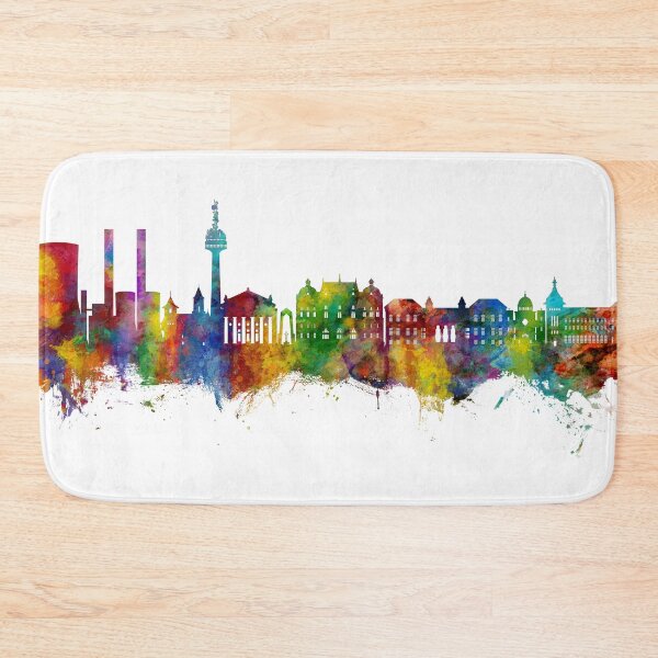Item preview, Galaţi Romania Skyline designed and sold by ArtPrints.