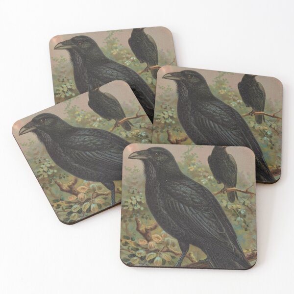 Item preview, Corvus Corax: Captivating Raven Artwork by J.F.Naumann designed and sold by Lacasadellora.