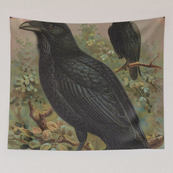 Item preview, Corvus Corax: Captivating Raven Artwork by J.F.Naumann designed and sold by Lacasadellora.