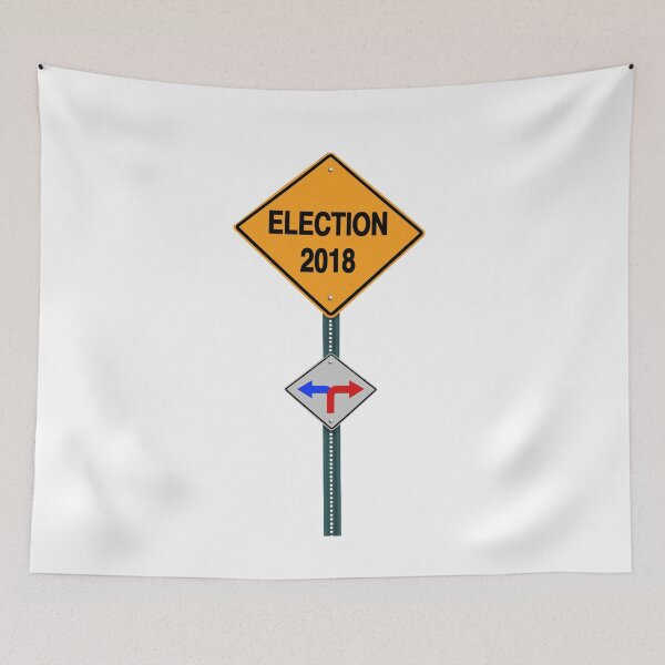 Item preview, conceptual sign election 2018  designed and sold by Val Goretsky.