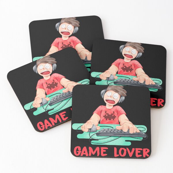 Item preview, Mens Gamer Heartbeat Video Games Gaming Boys Essential T-Shirt designed and sold by r1bbit.