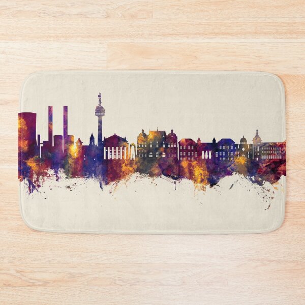 Item preview, Galaţi Romania Skyline designed and sold by ArtPrints.
