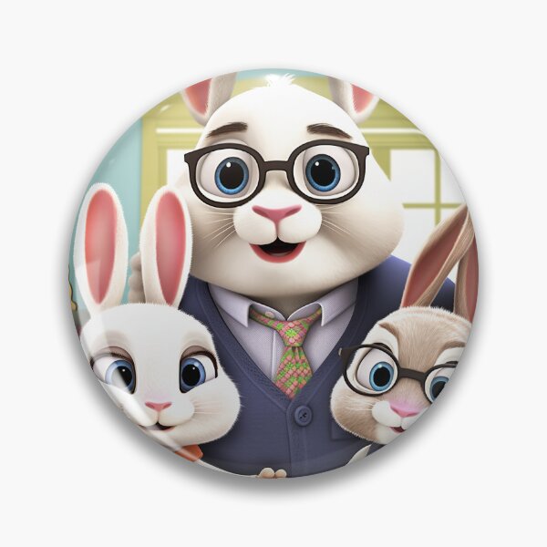 Item preview, This Dad Loves His Triplets A Rabbit's Tale of Fatherhood 1-1 designed and sold by KrazyFantasy.