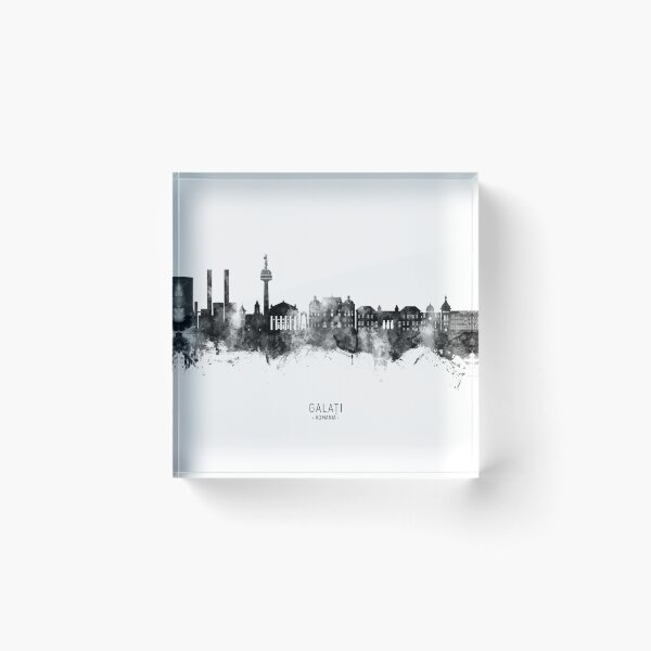 Artikelvorschau, Galaţi Romania Skyline entworfen und verkauft von ArtPrints.