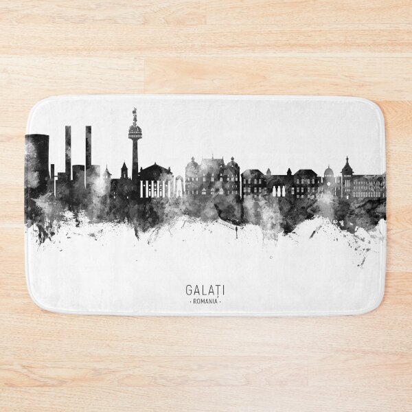 Item preview, Galaţi Romania Skyline designed and sold by ArtPrints.