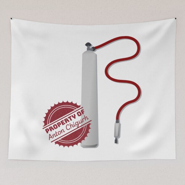 Item preview, Property of Anton Chigurh17 designed and sold by BKAVSTORE.