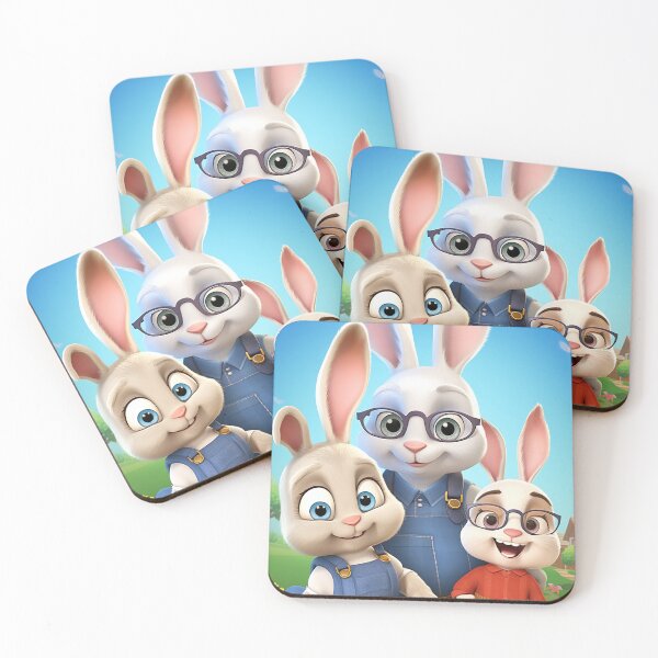 Item preview, This Dad Loves His Triplets A Rabbit's Tale of Fatherhood 1-2 designed and sold by KrazyFantasy.