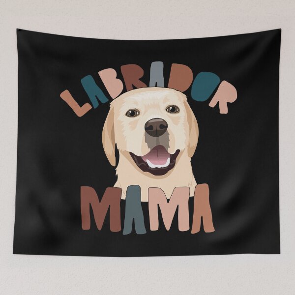 Item preview, Labrador Mama Funny Retro designed and sold by printify.