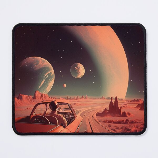 Item preview, Surrealist Vintage Car in Space designed and sold by Synthetic-Dream.