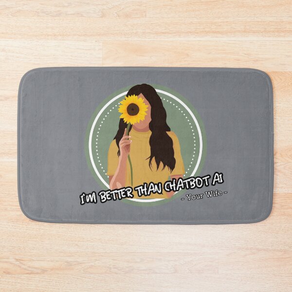 Item preview, better than chatbot AI - your wife designed and sold by PositiveIdeas.