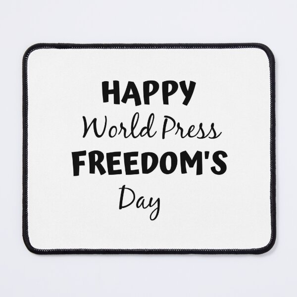 Item preview, happy world press freedom day designed and sold by sarina G.