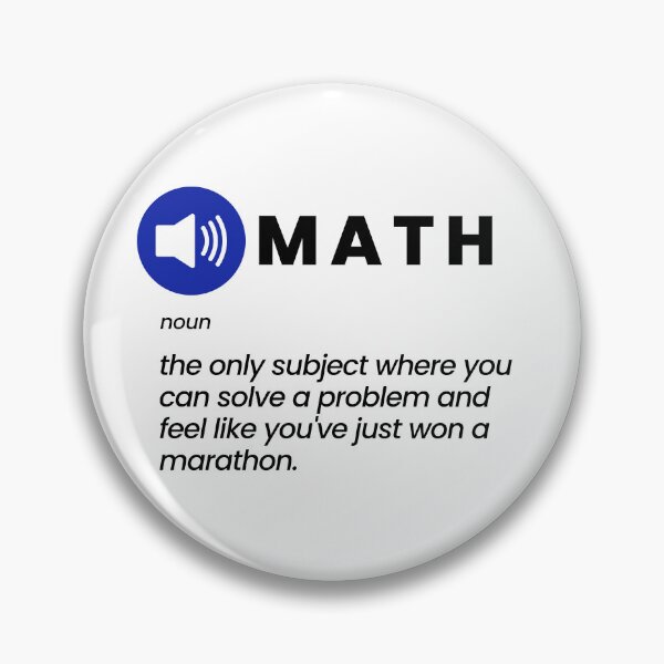 Item preview, Funny Math Joke designed and sold by MathVerge.