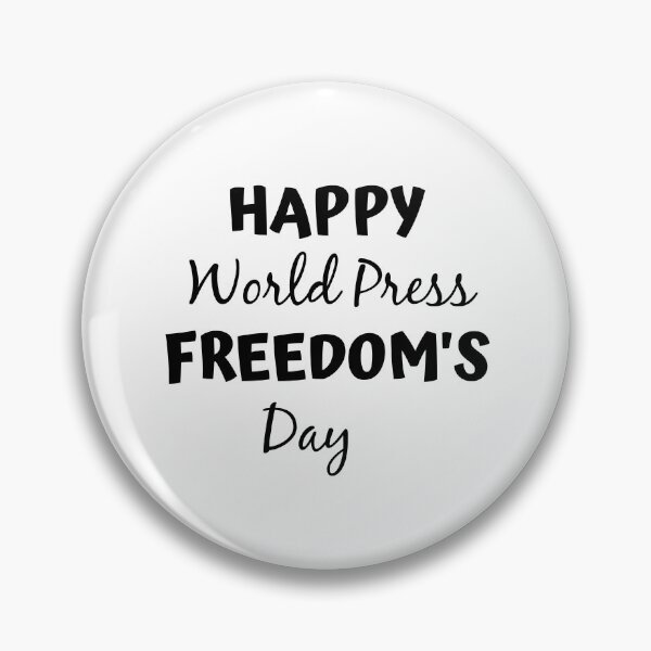 Item preview, happy world press freedom day designed and sold by MonoMerch26.