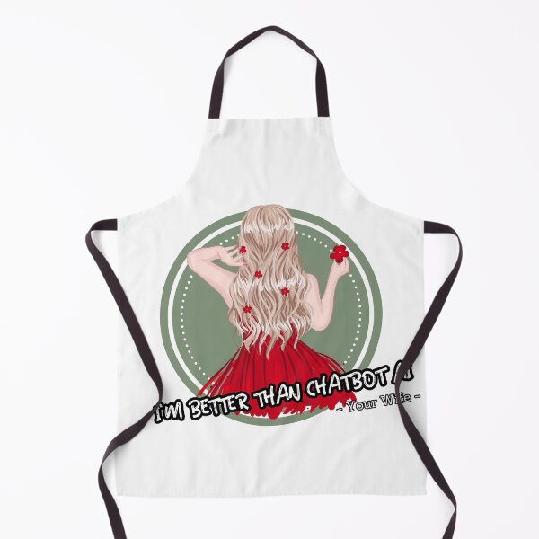 Item preview, better than chatbot AI - your wife in red designed and sold by PositiveIdeas.