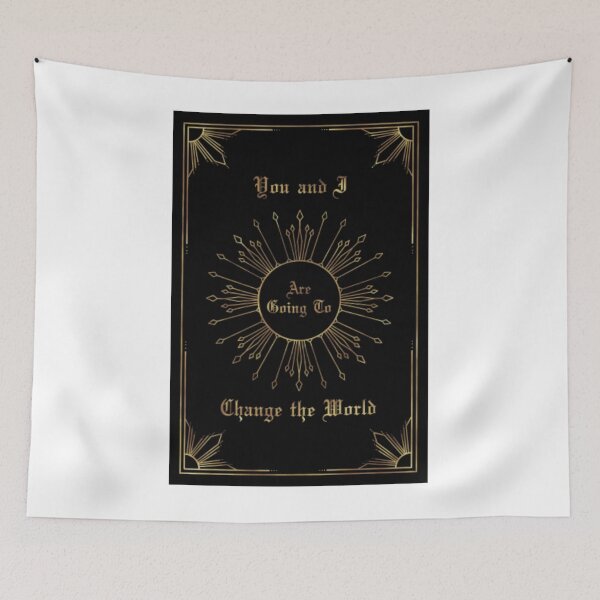 Item preview, You and I are going to change the world designed and sold by SplatxCosplay.