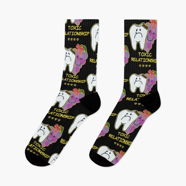 Item preview, 'Toxic Relationship' Couple Goals - Sarcasm Lovers Collection Grapes designed and sold by Ridiculam Toga.
