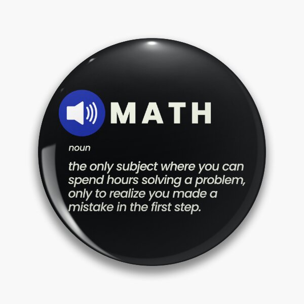Item preview, Funny Math Joke designed and sold by MathVerge.