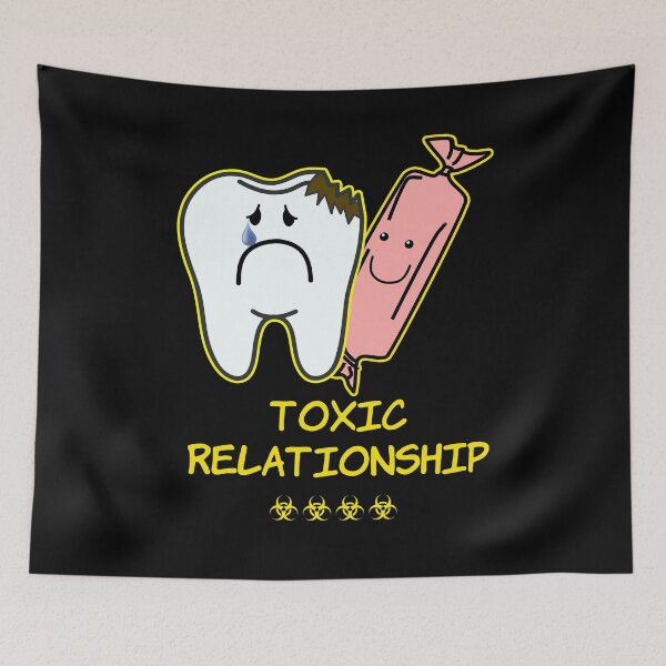 Item preview, 'Toxic Relationship' Couple Goals - Sarcasm Lovers Collection Candy designed and sold by Ridiculam Toga.